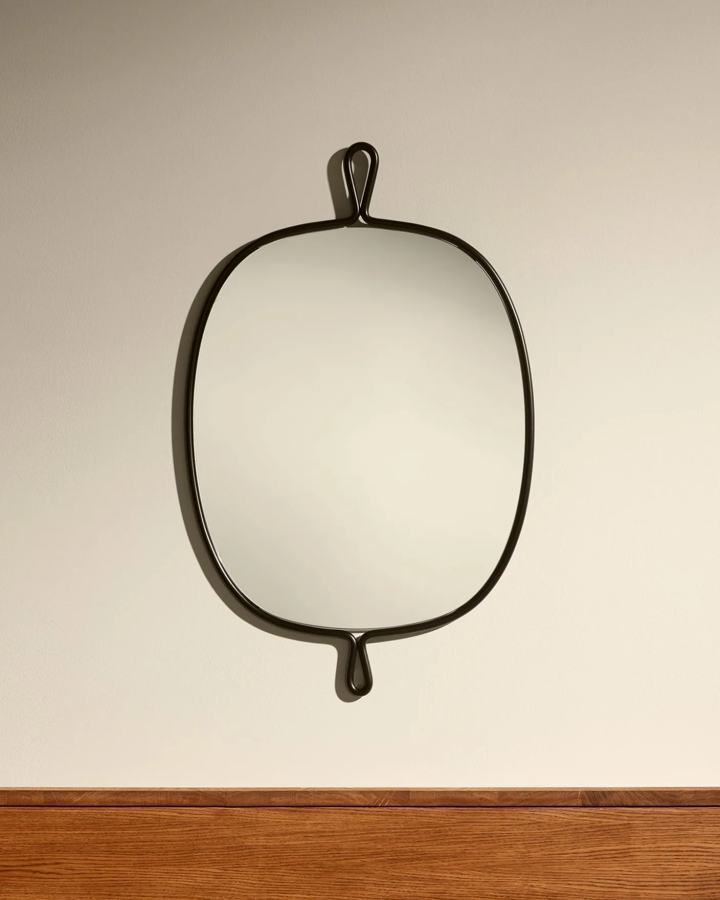 Miroir Arpège - Inox noirci