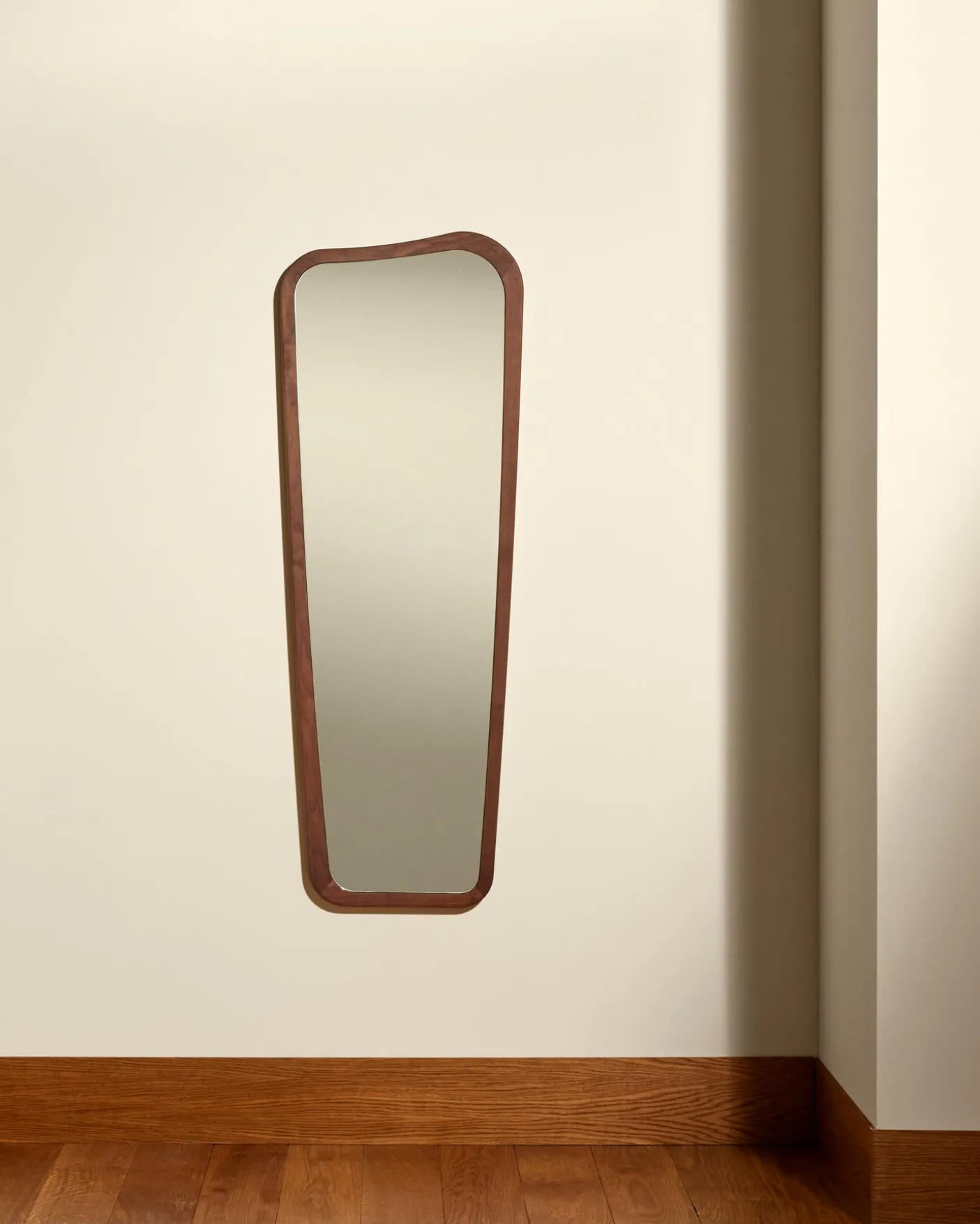 Miroir Organique - Noyer