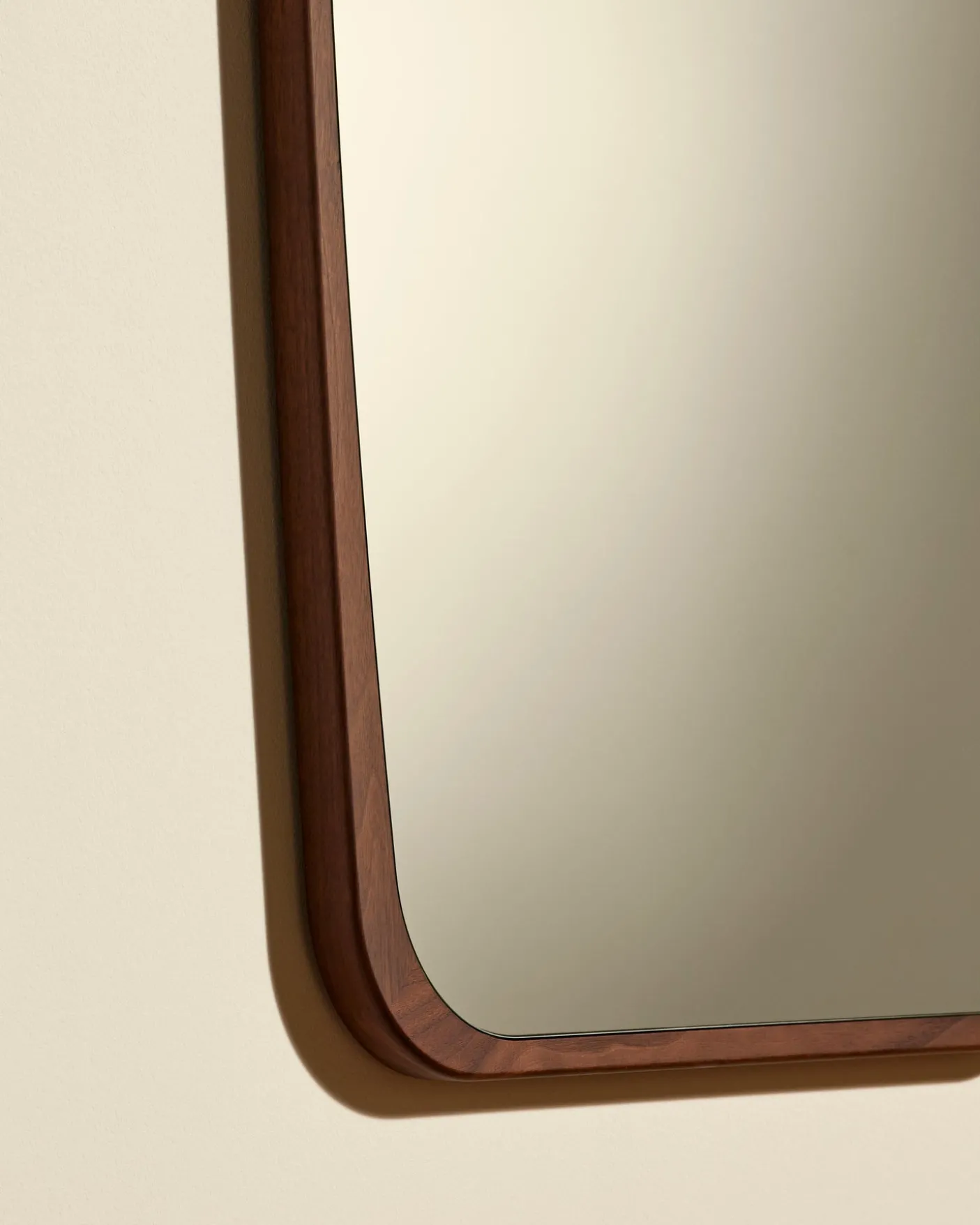 Miroir Organique - Noyer