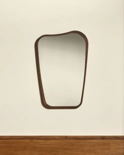 Miroir Organique - Noyer