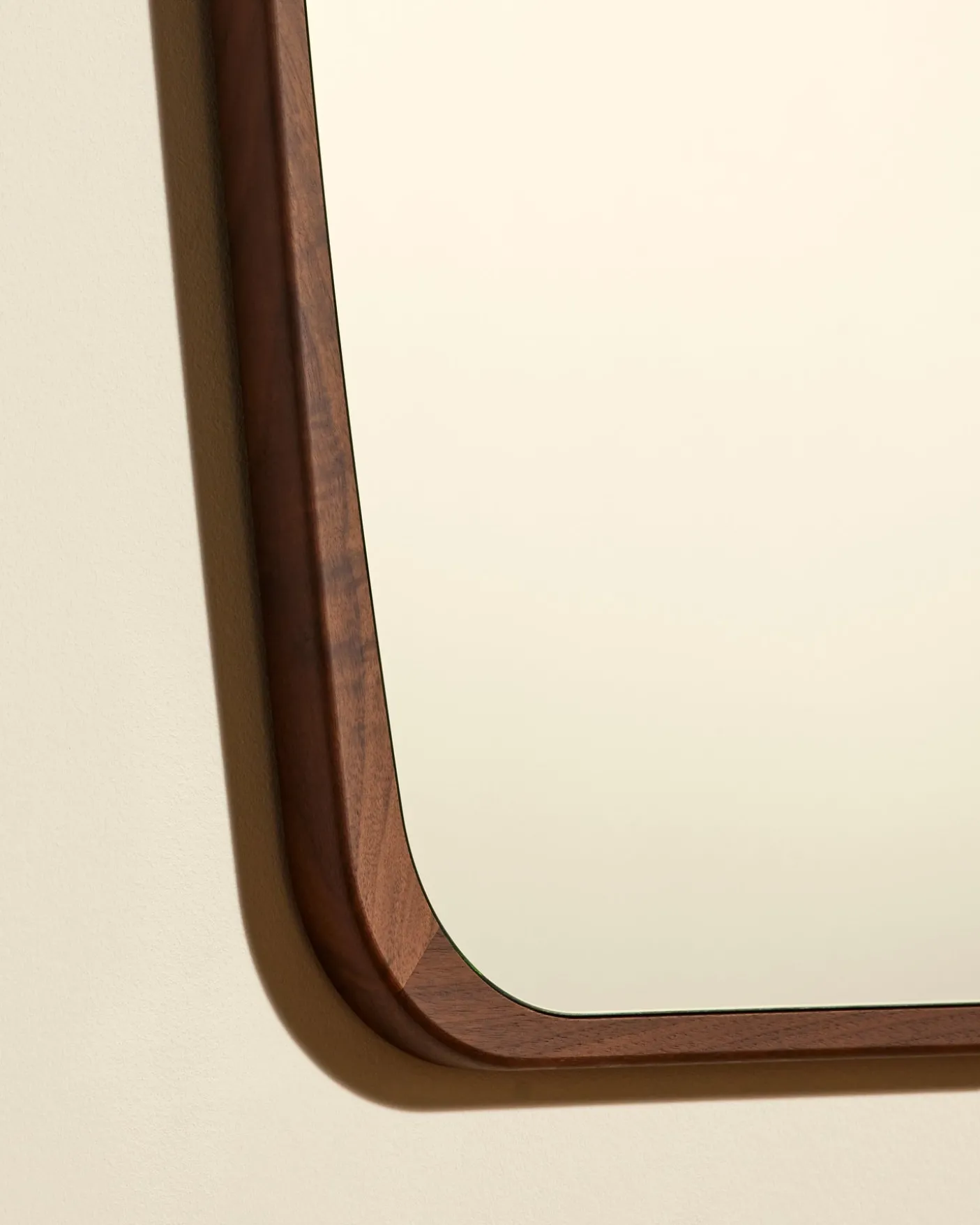 Miroir Organique - Noyer