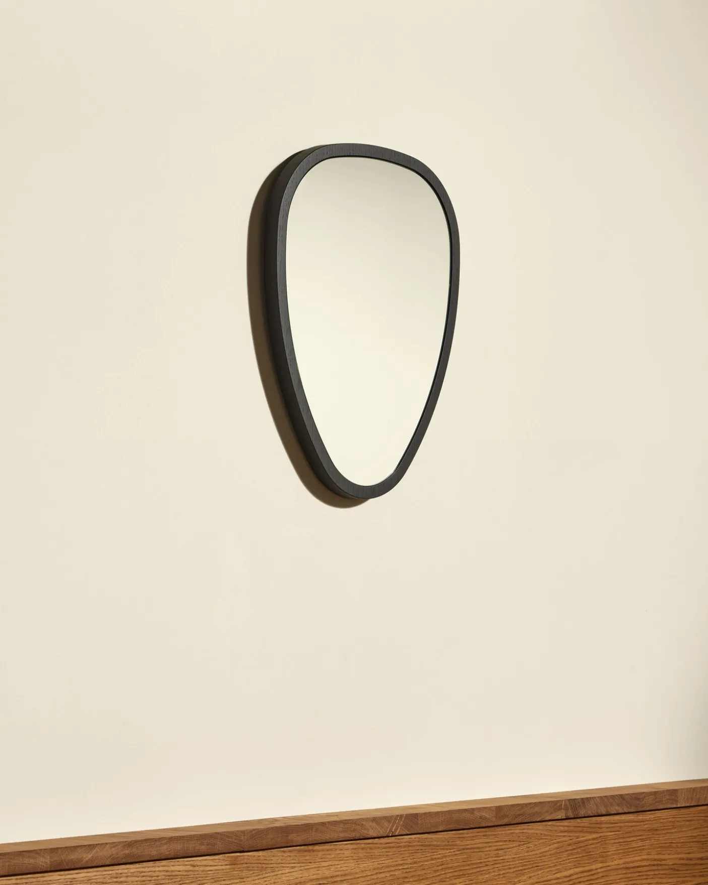 Miroir Ovo - Noir