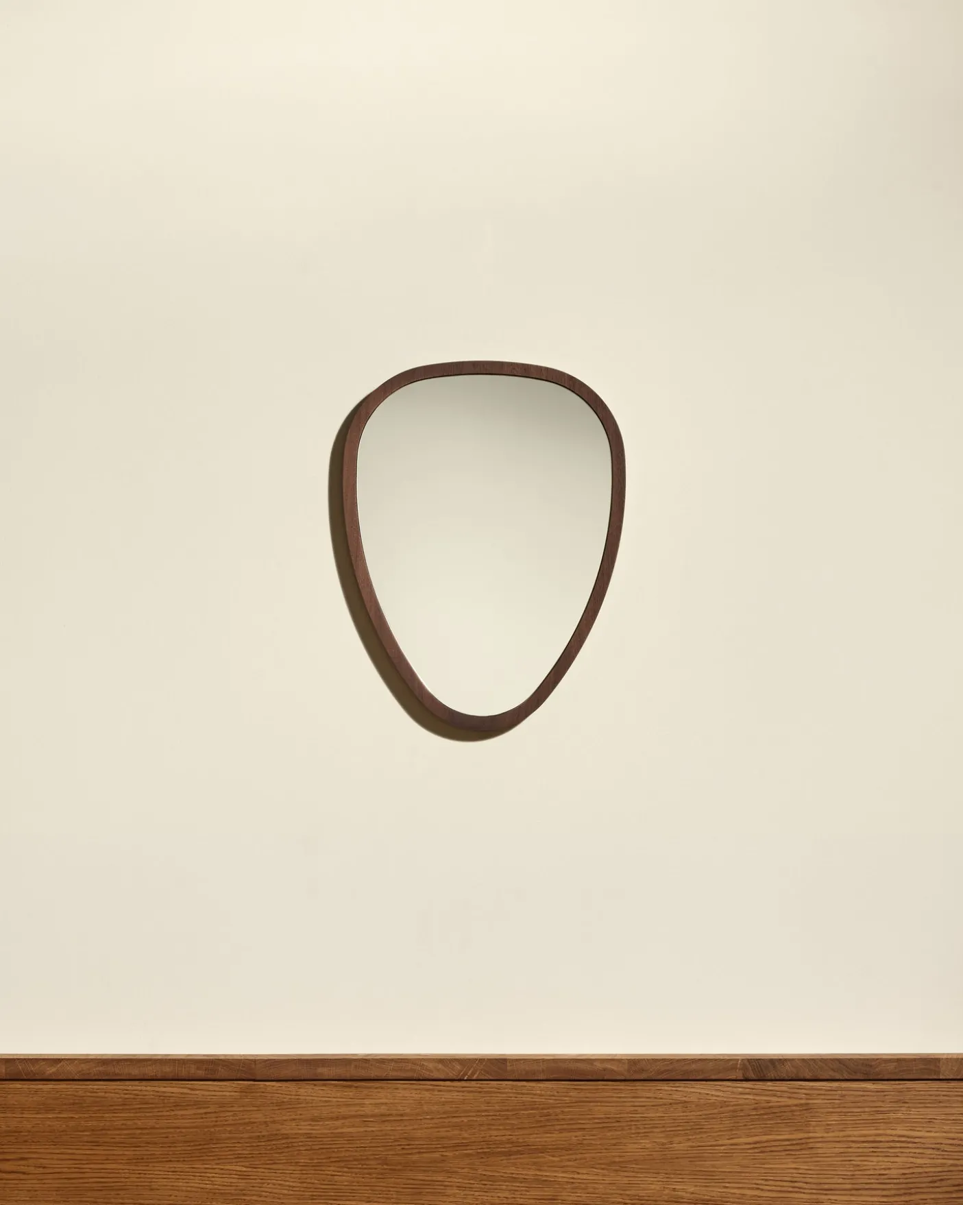 Miroir Ovo - Noyer