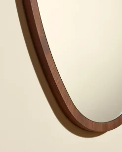 Miroir Ovo - Noyer