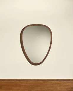 Miroir Ovo - Noyer