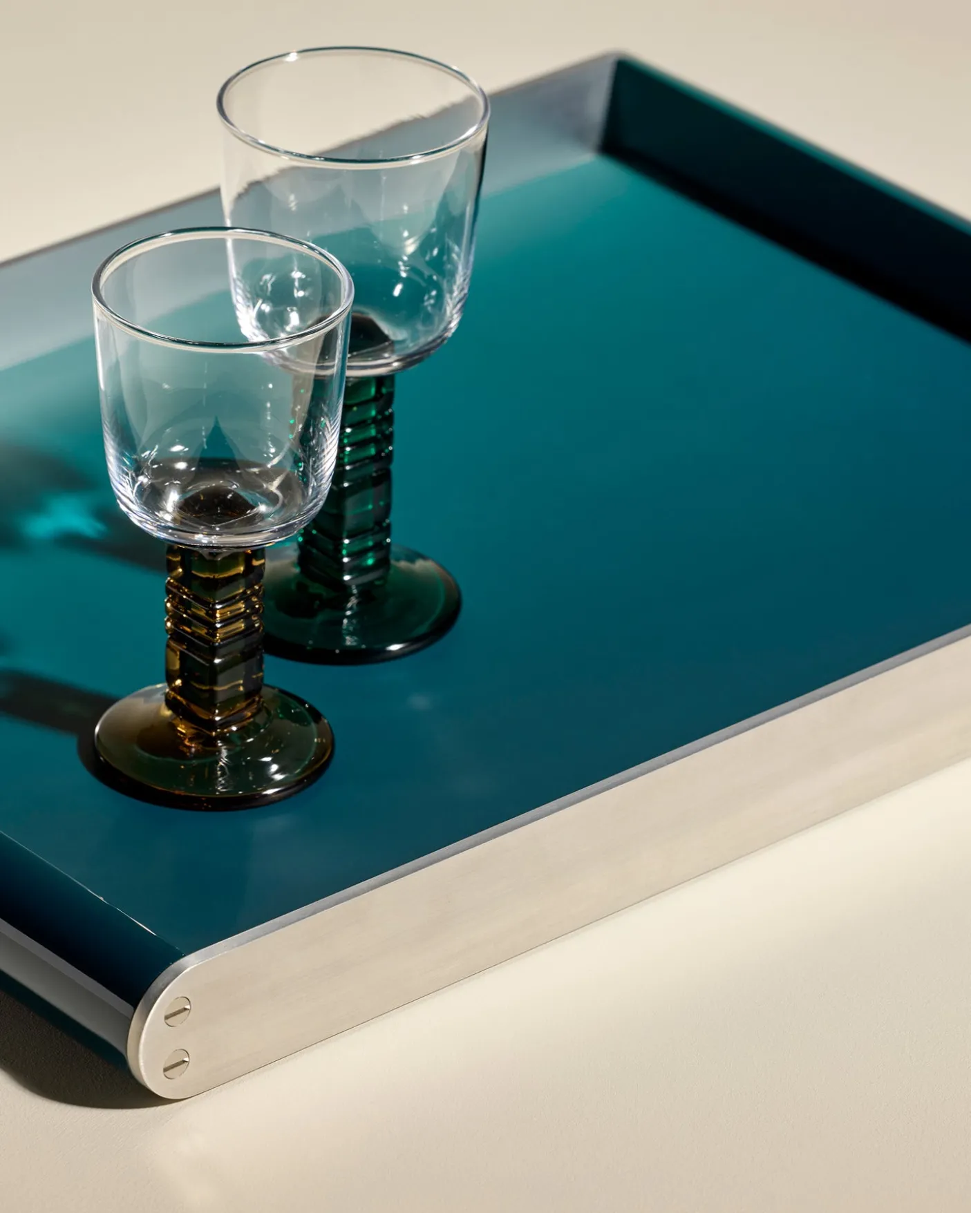 Plateau Oscar - Bleu Sarah