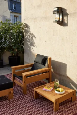 Pouf Graney - Carmin