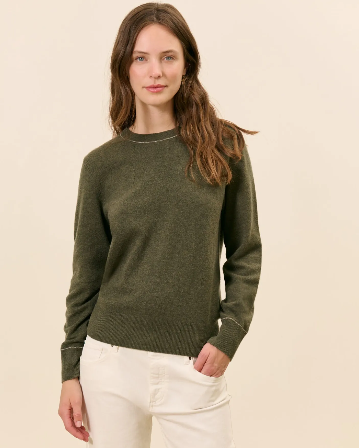 Pull Auteuil - Kaki