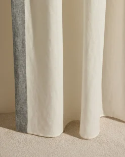 Rideau Ava Bande Tissée - Jasmin