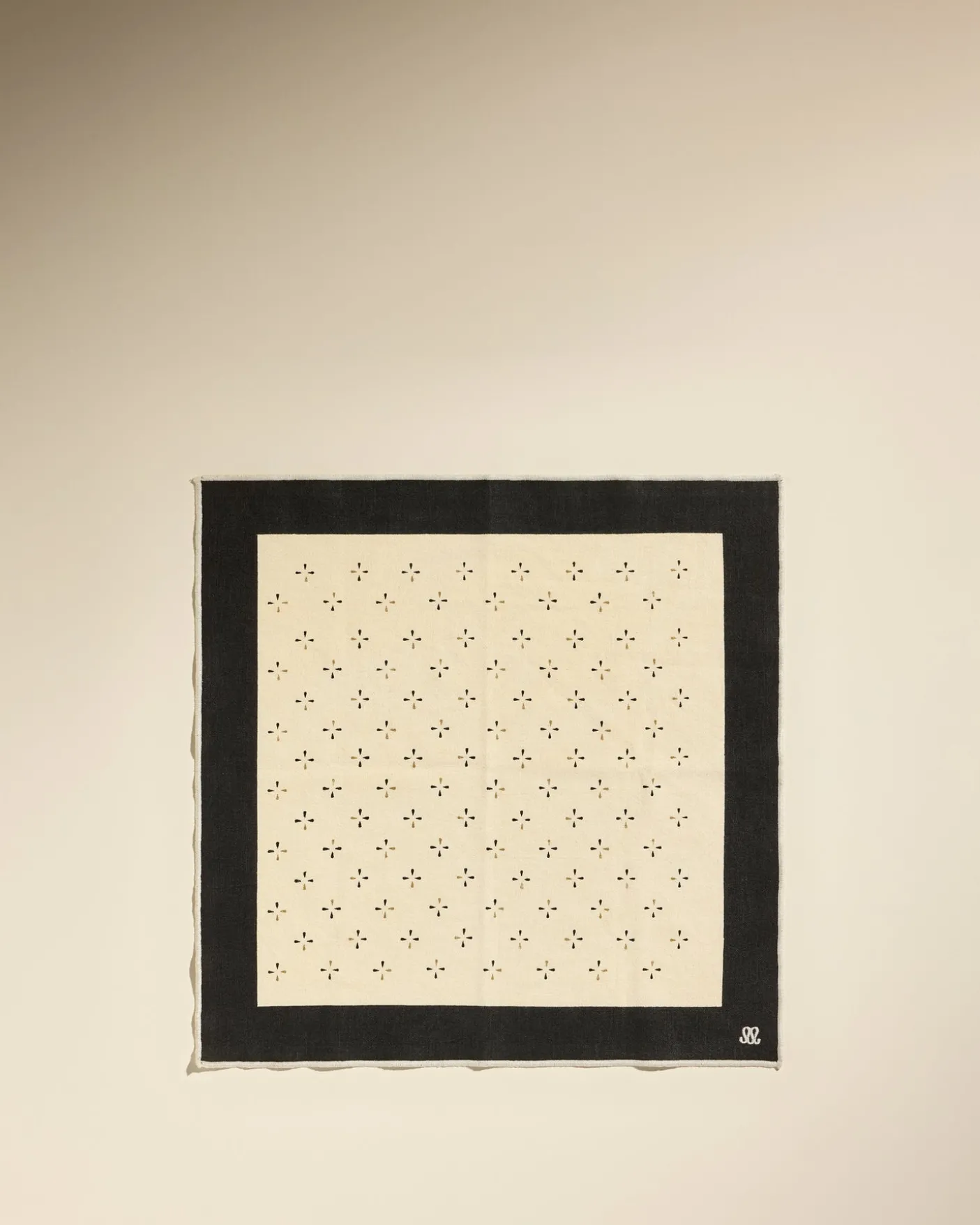 Serviette de table Murmure - Noir