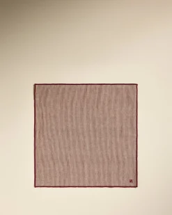 Serviette de table tempo - Carmin