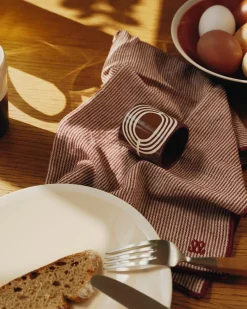 Serviette de table tempo - Carmin