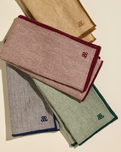 Serviette de table tempo - Bleu Broadway