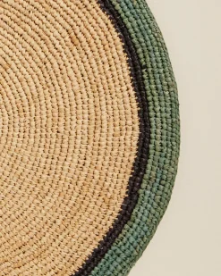 Set de table Globe - Naturel / Céladon