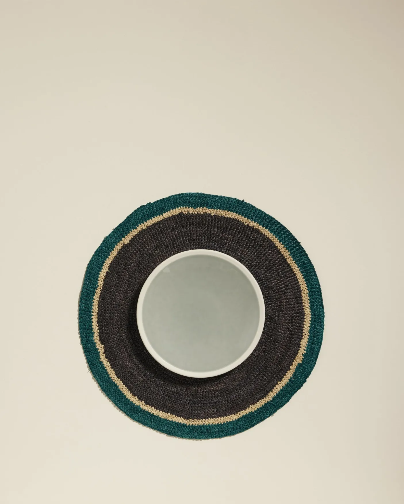 Set de table Globe - Noir / Bleu Sarah