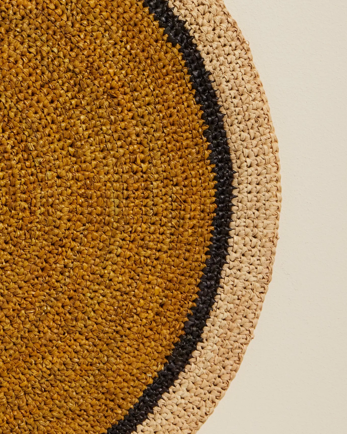 Set de table Globe - Safran / Naturel