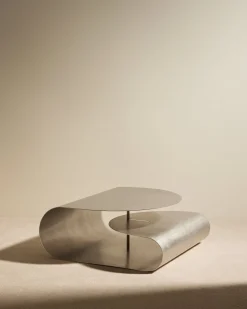 Table basse Gégé - Inox brossé