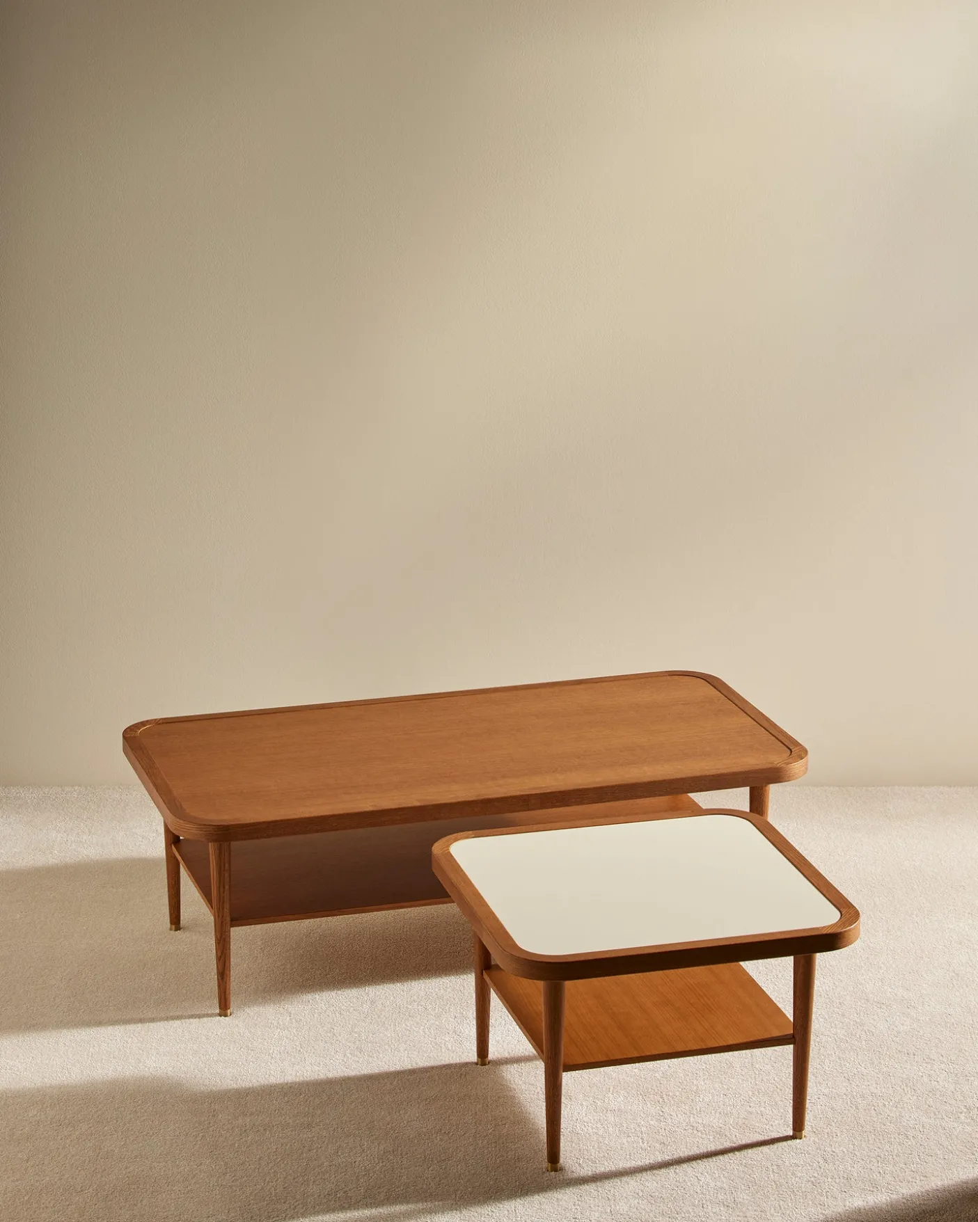 Table basse Puzzle - Ecru