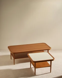 Table basse Puzzle - Naturel