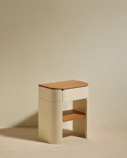 Table de chevet Equilibre - Ecru