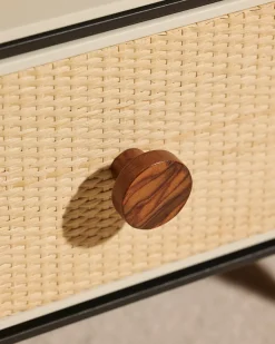 Table de chevet Essence - Noir