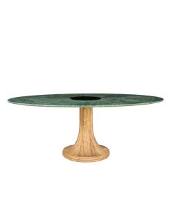 Table ovale Riviera Marbre Vert
