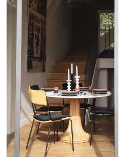 Table ronde Riviera Marbre Blanc