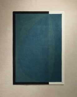 Tapis Abstrait - Bleu Sarah