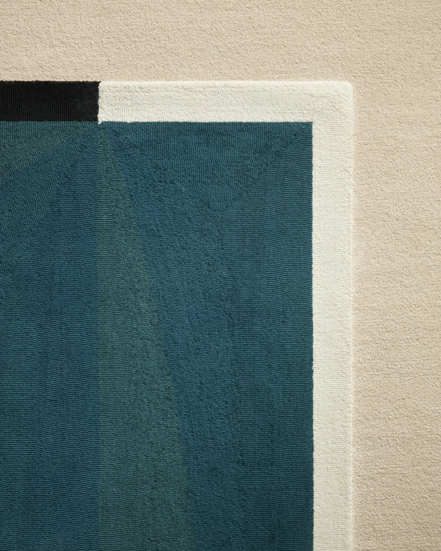 Tapis Abstrait - Bleu Sarah