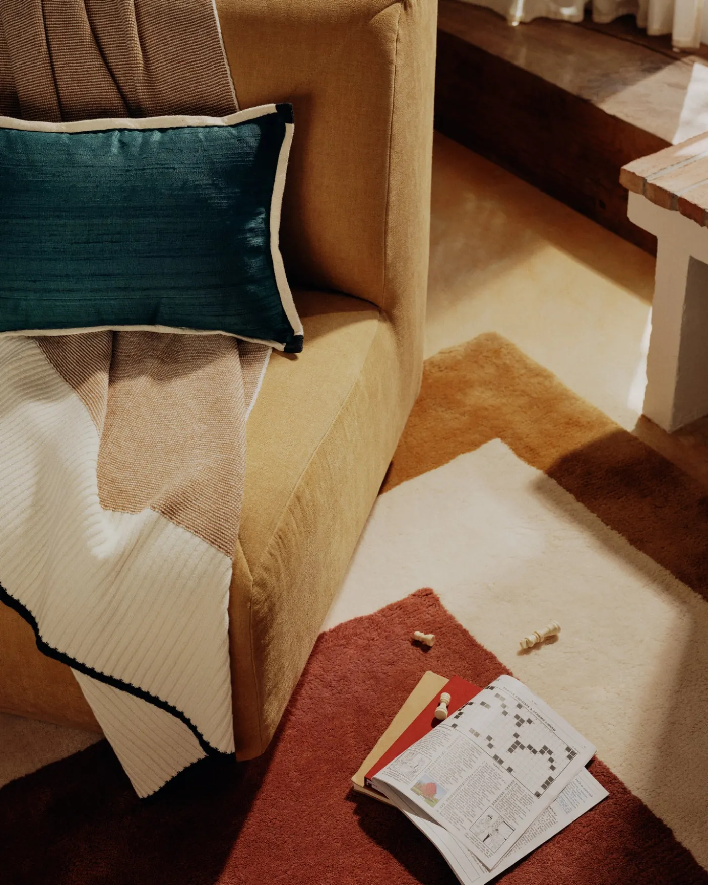 Tapis Séquence - Ocre