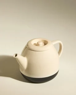 Theière Sicilia - Ecru