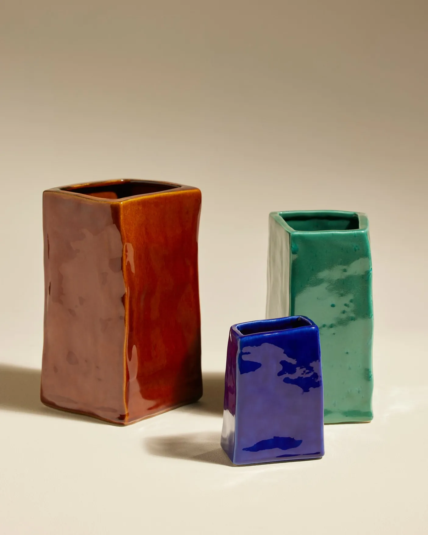 Vase décoratif Nomad - Noisette