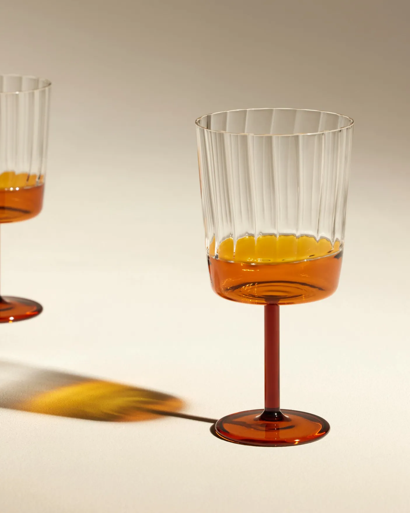 Verre à eau Eclat - Ambre