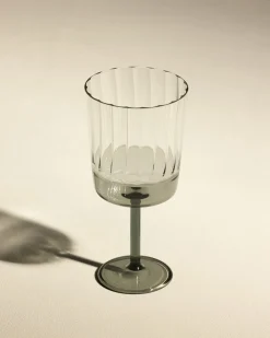 Verre à eau Eclat - Charbon