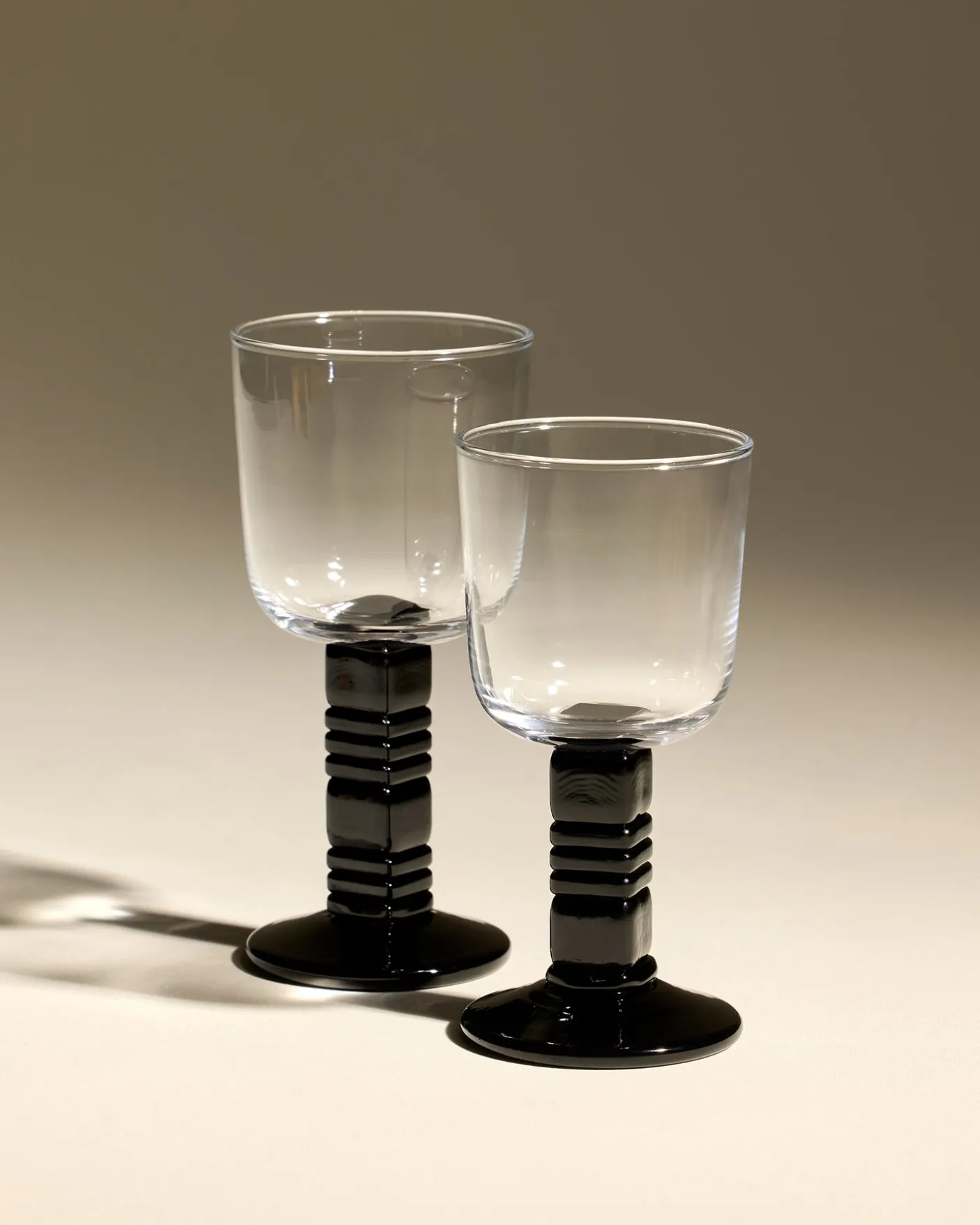 Verre à vin Pause - Noir